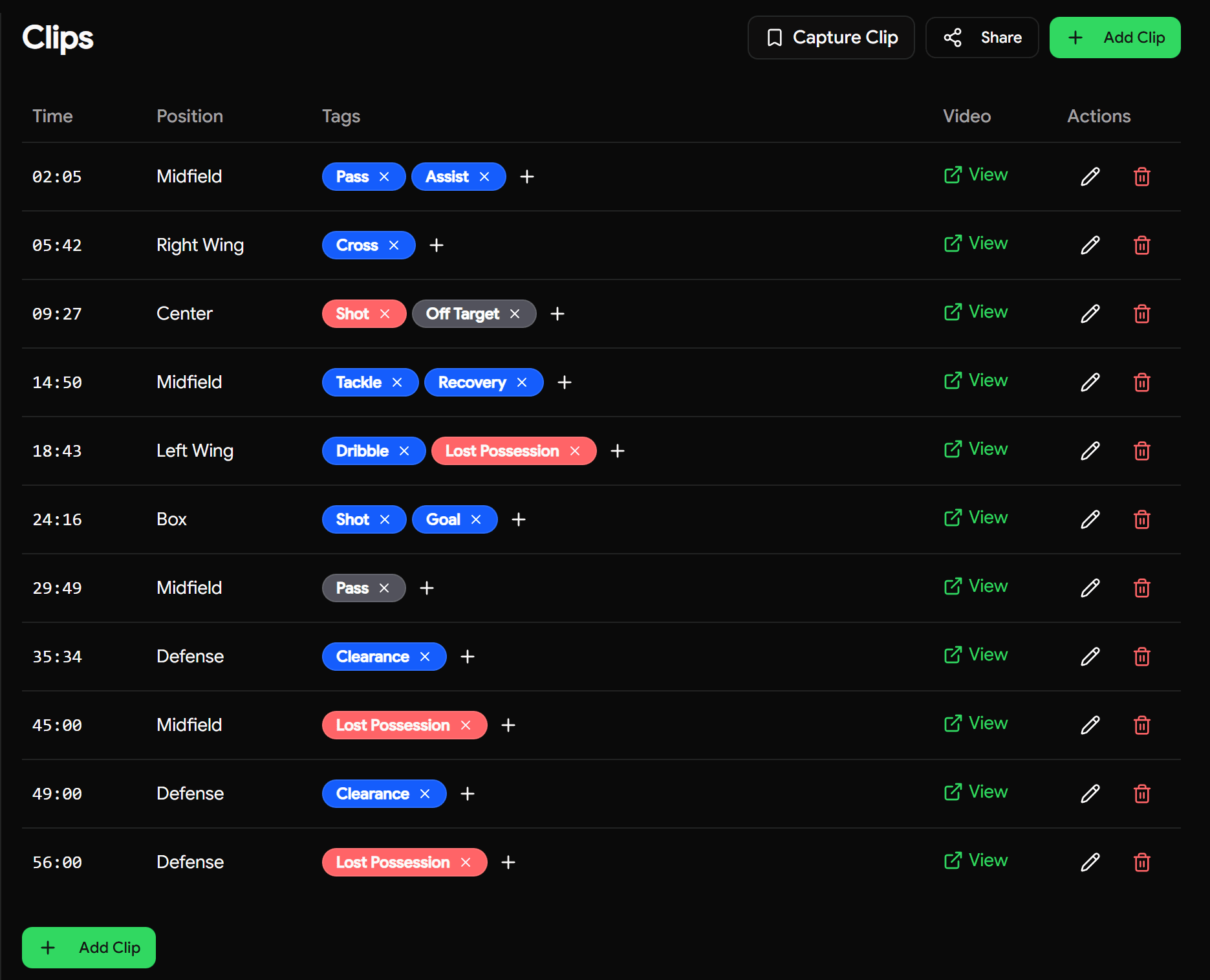 Spreadsheet feature preview
